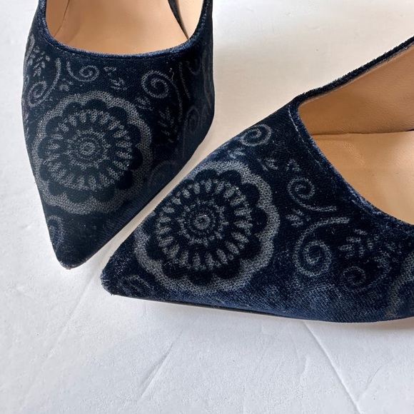 Ron White Velvet High Heels size 38 new - Picture 11 of 13